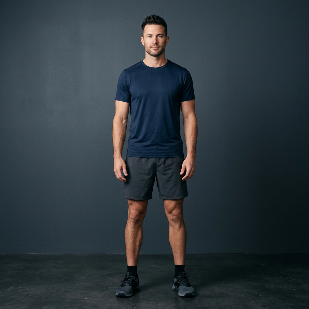 Real Human Model Front Scan